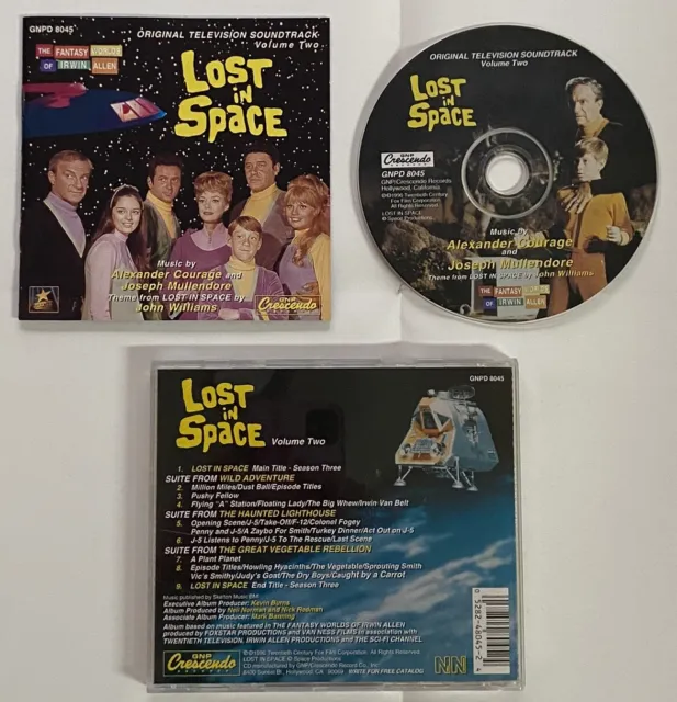 Lost in Space Original Television Soundtrack, Vol. 2 (CD, 1996) [Irwin Allen]