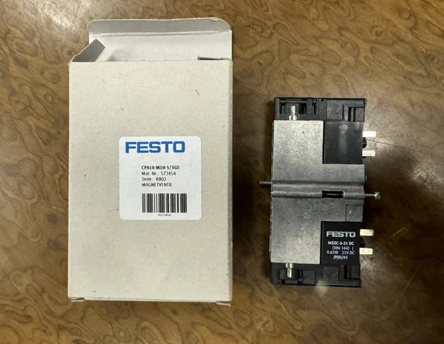 Ein Neu FESTO Magnetventil CPE24 M1H 5/3GS 3/8 Punkt 170266 Ein Neu FESTO Magnetventil CPE24 M1H 5/3GS 3/8 Punkt 170266