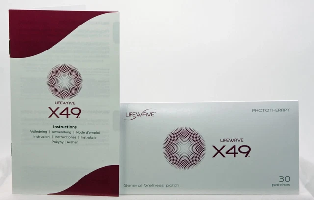 X49 LIFEWAVE PATCHES Stem Cell Therapy, Non Invasive, 30