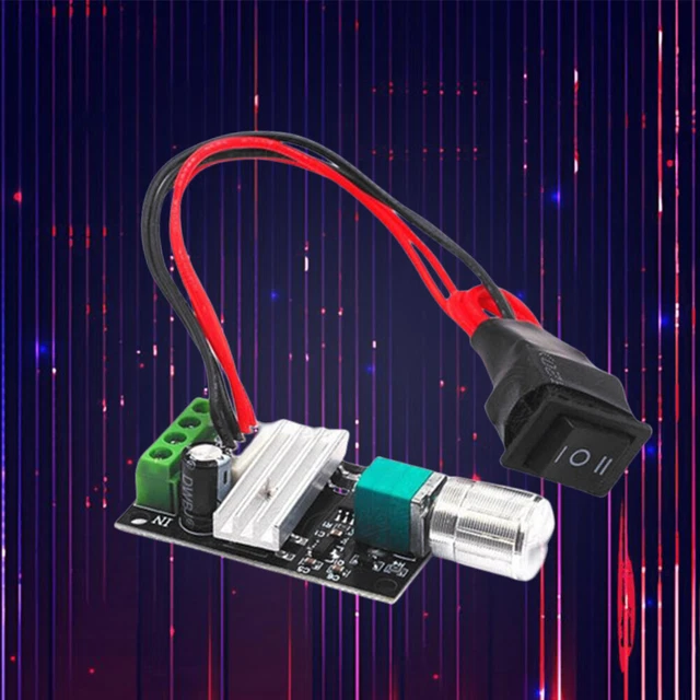 SOFT START STOP PWM DC regolatore velocità motore 6-60 V 30 A controller display digitale EUR 10