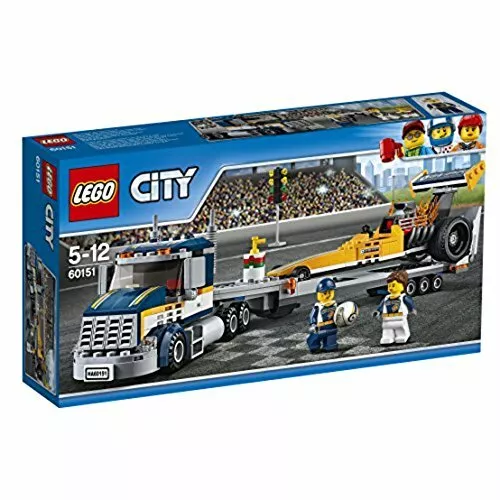 LEGO city ultra high speed race car and trailer 60151 NEW from Japan