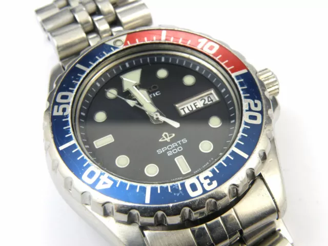 SEIKO KINETIC 5M43-0C80. Rare Lumibrite dial, second gen, gents. December  1999 £ - PicClick UK