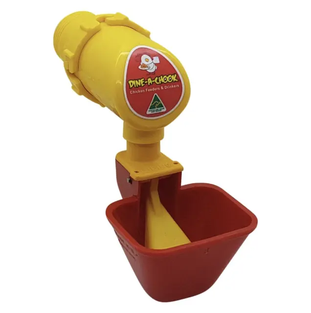 Dine a Chook Lubing Cup Chicken Drinker / Waterer for Poultry / Feeder