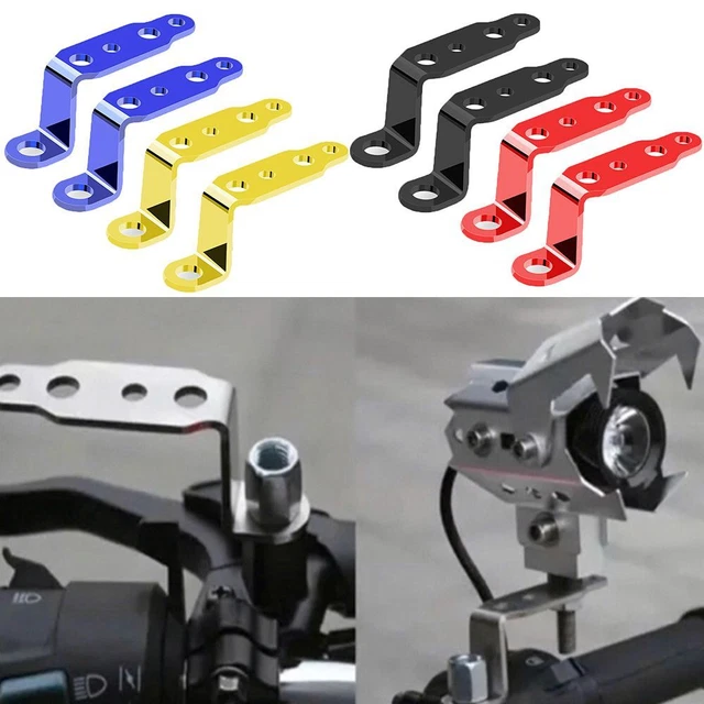 manubrio Supporto per faretto ausiliario Staffa stent moto Morsetto paraurti