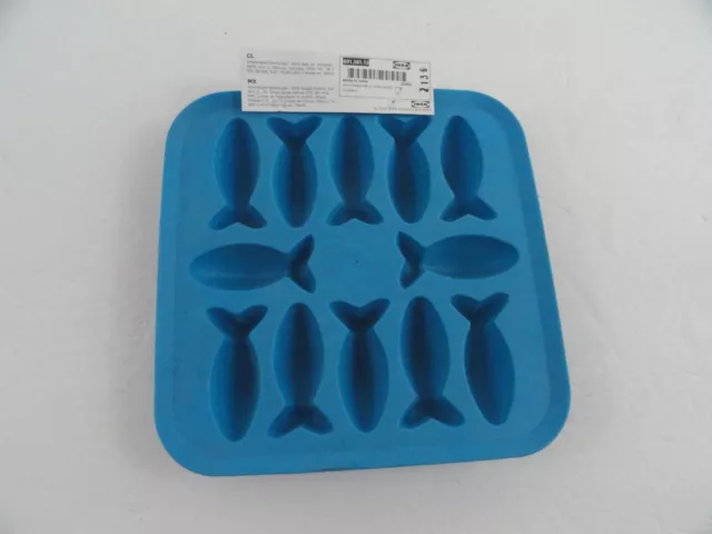 Ikea Ice Cube Trays Flexible Silicone Flower Shape 16 Cubes per Tray #22092