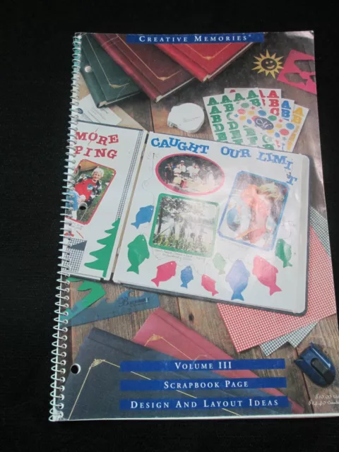 Scrapbooking Ideas Book & Scrapbook Tools + Creative Memories Cutting Mat  M4