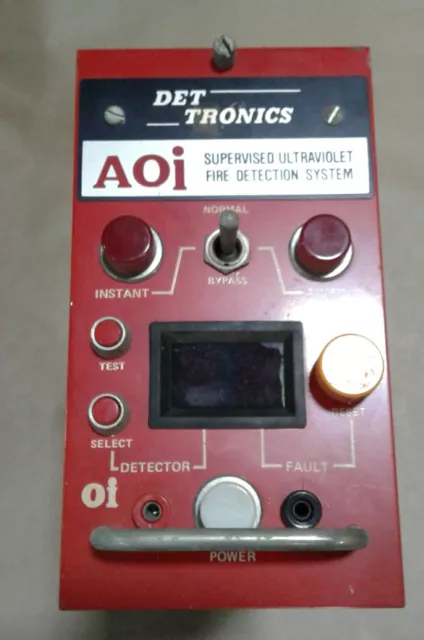 Det Tronics AOI Supervised Ultraviolet Fire Detection System  R7302D1407 #210TW