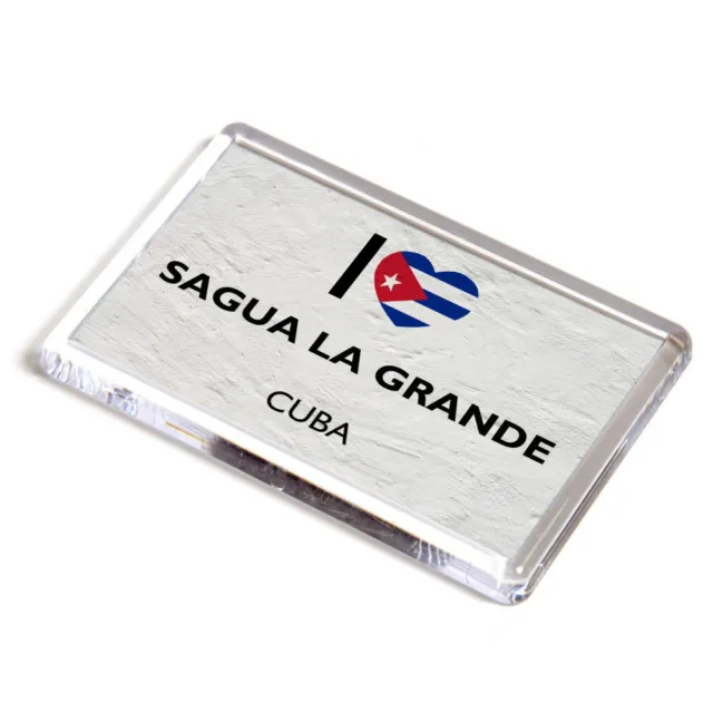 FRIDGE MAGNET - I Love Sagua la Grande, Cuba