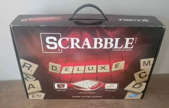 Scrabble Game Deluxe Edition New Open Box