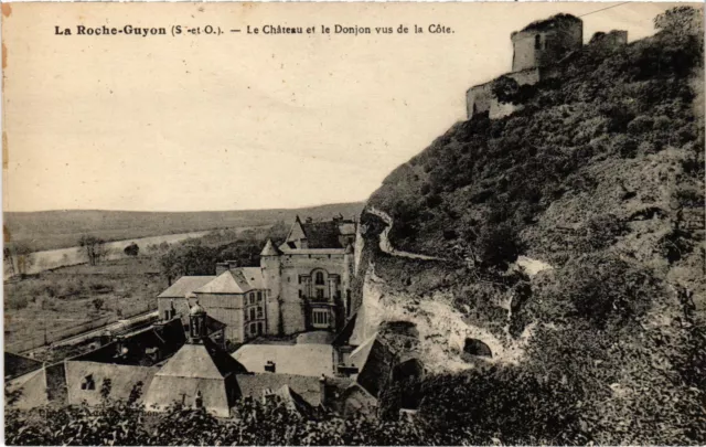 CPA La Roche-Guyon Le Chateau et le Donjon FRANCE (1308914)