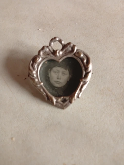 Bijou Ancien Broche, Art Nouveau, Plique à Jour, Porte Montre Gousset 03 Qx