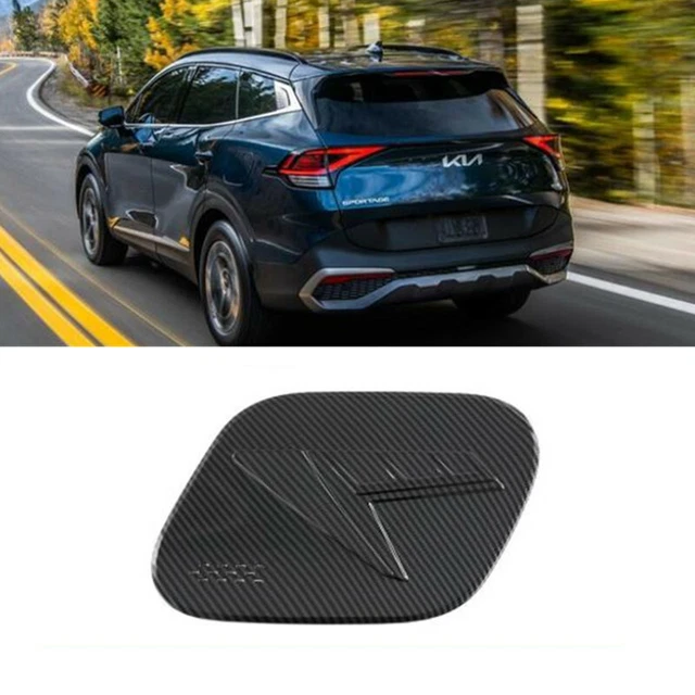FOR KIA SPORTAGE NQ5 2023 ABS Carbon Fiber Car Fuel Tank Oil Gas Cap