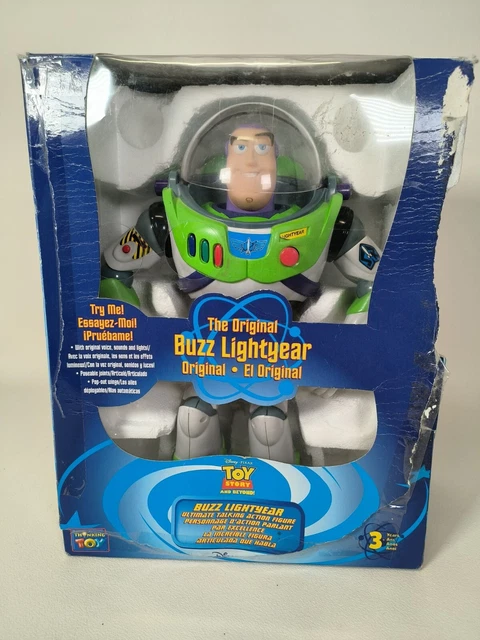 RARE BUZZ LIGHTYEAR TOY STORY Disney original Boxed - Talking £39.99 ...