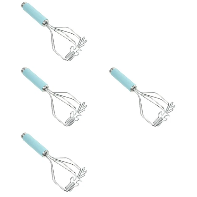 4x apisonador de aguacate de acero inoxidable reutilizable apisonador herramienta de cocina