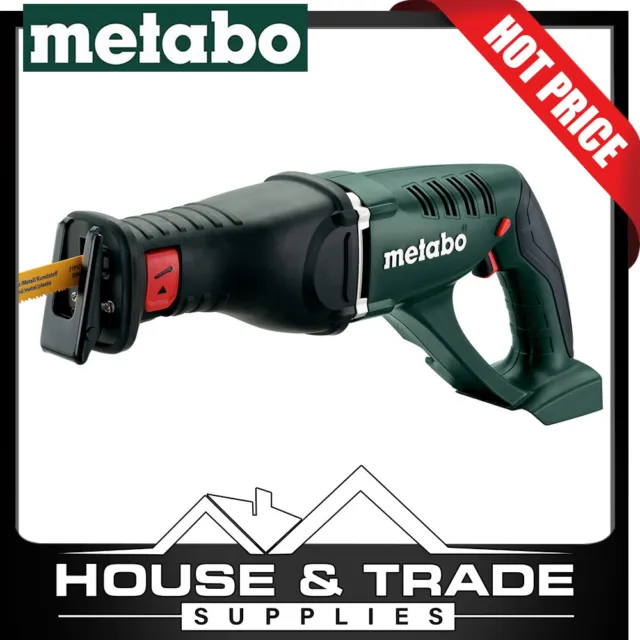 Metabo Cordless Sabre Saw Reciprocating 2700rpm ASE 18 LTX 602269850 TOOL ONLY