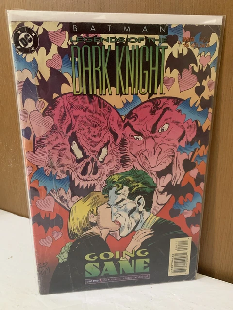 Legends of The Dark Knight 66 🔥1994 JOKER Cover🔥Going Sane🔥DC Comics🔥FN