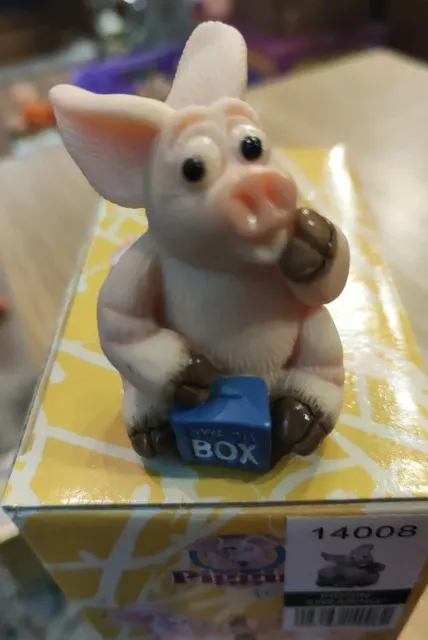 Piggin' Swearing! 1999 By David Corbridge 14008 Boxed VGC pig collectable