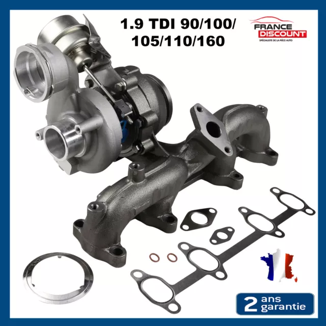 Turbo NEUF pour AUDI A3 IBIZA LEON FABIA OCTAVIA SUPERB 1.9 TDI 90 100 105 110