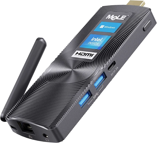 MINI PC STICK Fanless Windows 11 Pro Celeron J4125 8GB/256GB Mele PCG02  Small Co $452.95 PicClick AU