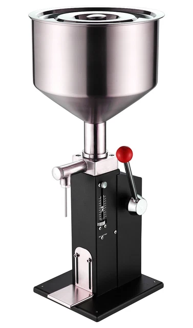 50ml Manual Filling Machine Precise Scale Liquid Paste Bottle Filler Shampoo Oil