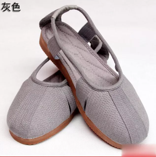 Chinese Style shaolin kung fu Martial Arts Wu Shu Tai chi Monk shoes Footwear 3