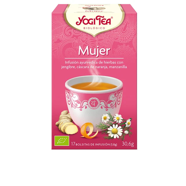 Nutrition Yogi Tea unisex MUJER infusión 17 x 1,8 gr