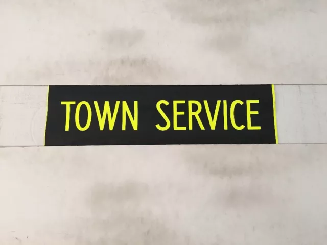 Essex / New Kelvedon Bus Blind 23" - Town  Service