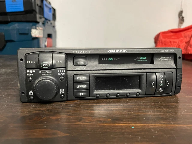 AUTORADIO 1-DIN GRUNDIG WKC 5600 RDS Infomat Radio Multicolor EUR 100 ...