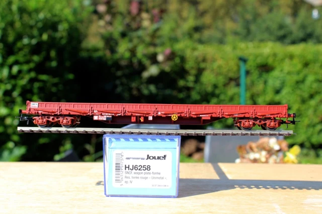 Röwa Ho Db Wagon Plat à Ranchers 3 Cubillots Fonte Acierie en Boite