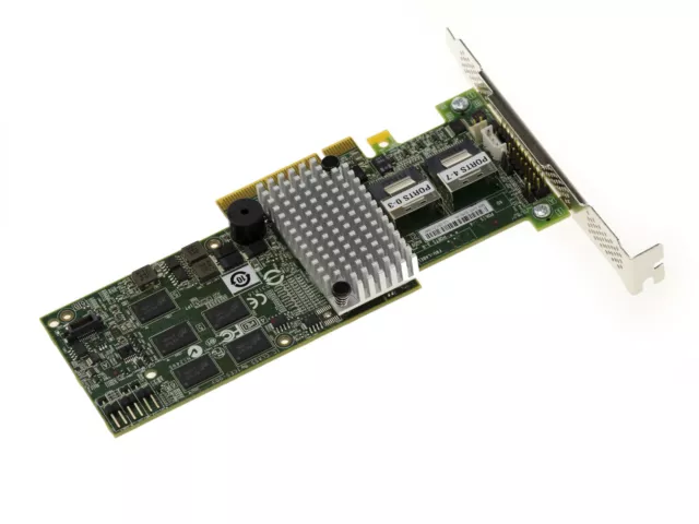 PCIe 3.0 SAS SATA 6G 8 Ports LSI 9260-8i  Raid 0 1 5 6 10 50 60 - Cache 512MB 2