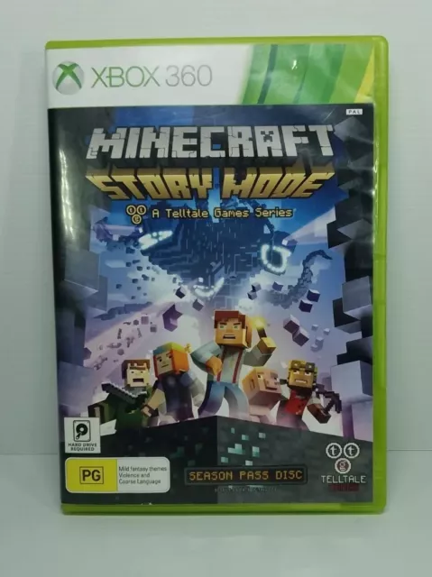 Minecraft- Story Mode A Telltale Game Series No Manual Microsoft Xbox 360