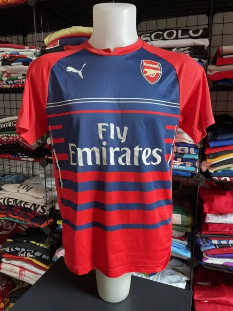 Maglia calcio ARSENAL football shirt trikot Nike Pre Match 2014-2015