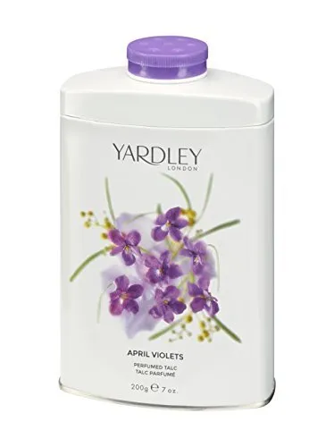 Yardley London April Violets Perfumed Talc