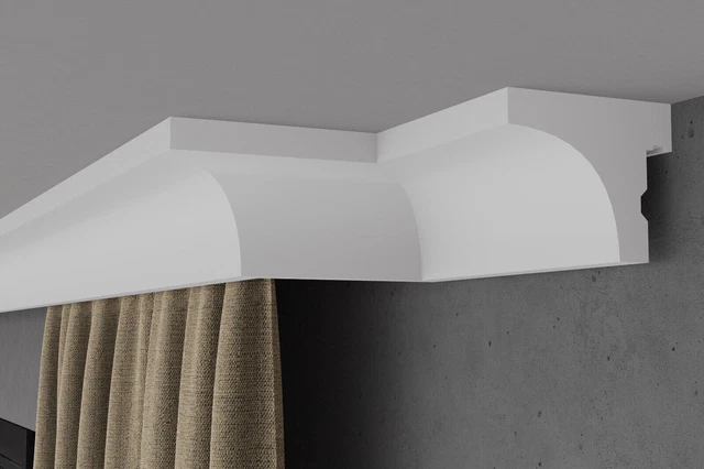 ELHARE striscia per stucco binario per tende striscia LED da parete bastone...