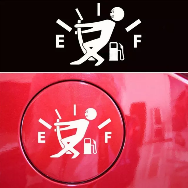 Car Decorative Stickers Reflective Waterproof Tank Body Funny Sticker KECP