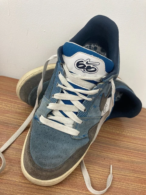 NIKE 6.0 ZOOM Mogan 2 Trainer. 386390. Blue. Suede. Zoom Air  display picture 3
