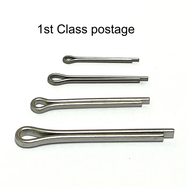 A2 Stainless Steel Split Pins Clevis/Cotter Pin DIN 94 2.5mm X 32mm 100 Pack