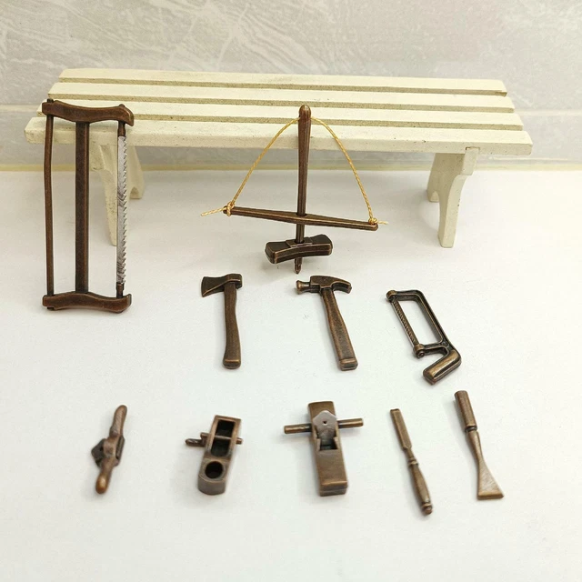 10Pcs Miniature Doll House Tools Pretend Play BJD Doll Accs Micor Toys Parts