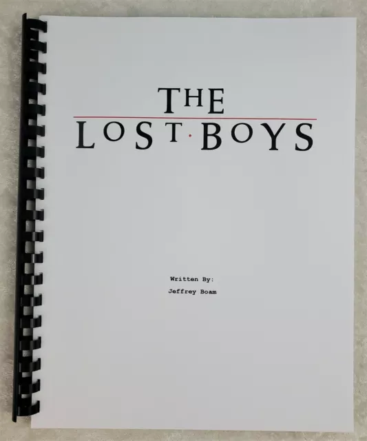 The Lost Boys Movie Script Reprint Full Screenplay Full Script 1987 Film