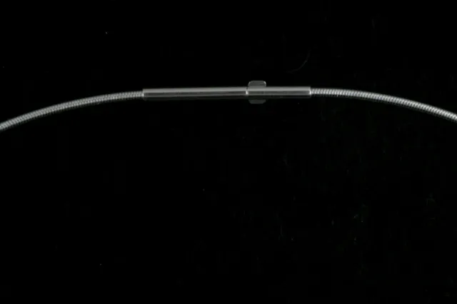COLLIER-REIF Omega, 2mm  925 Sterlingsilber mit Doppelclipverschluß 40cm