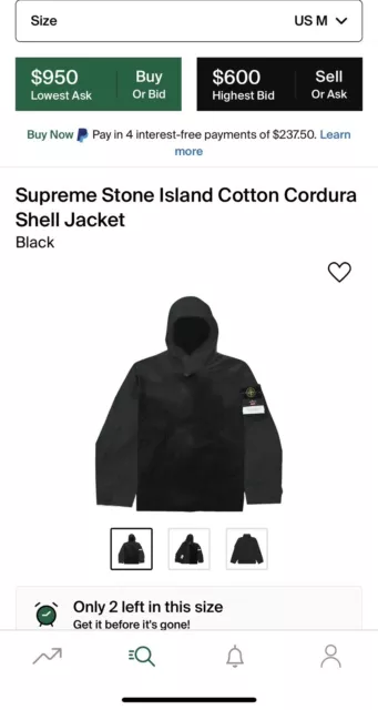 Supreme SS19 Stone Island Riot Mask Camo Jacket