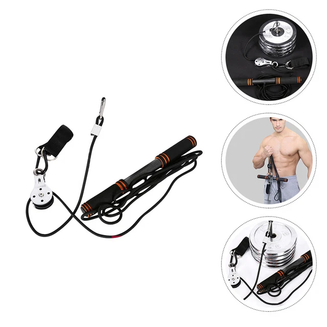 1 Set Trizeps Bizeps Fitness Pull-Down-System DIY Riemenscheibe