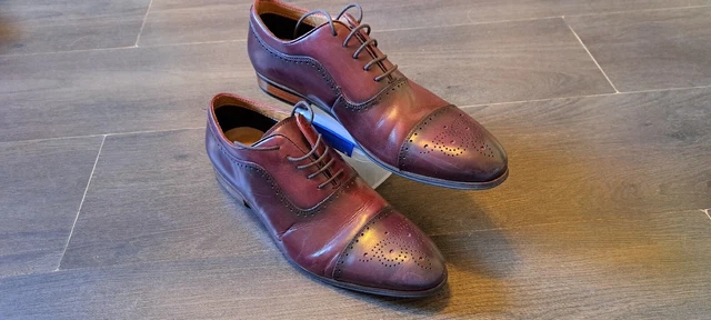 Scarpe marroni Dune London da uomo taglia 7,5