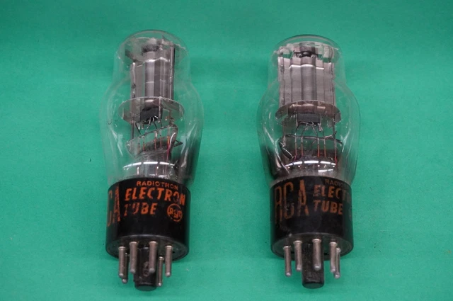 Étui Carton Vintage Philips/Mullard Pour 5 Tubes Électroniques - Occasion Rétro