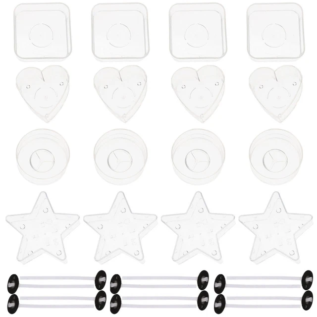 1 juego de velas de té vacías - taza de té claro - velas - taza porta velas necesidad de velas