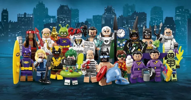 Lego Minifigures Serie 2: the Batman Movie, 71020: CHOOSE YOUR MINI FIGURE!