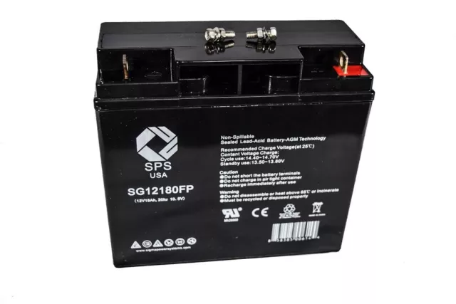 12V18Ah SLA  Battery for UPS Best Technologies FERRUPS FES 850VA  1pack