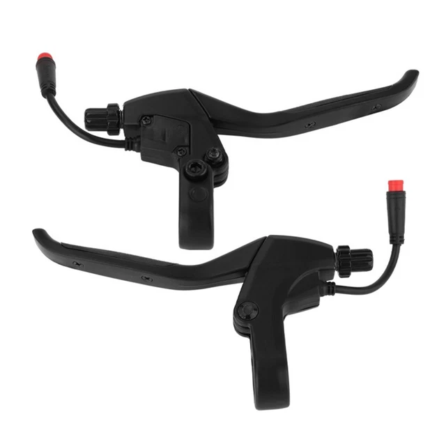 Levier De Frein Pour Trottinette électrique - Compatible Smartgyro, Urbanglide, Youin, Joyor, Connexion 2 Broches, Noir Droite