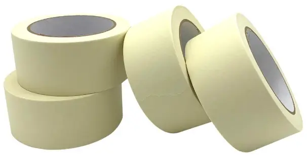 ProDec EXTRA WIDE 4 Inch 10cm 100mm MASKING TAPE 50m Roll VAT Invoice