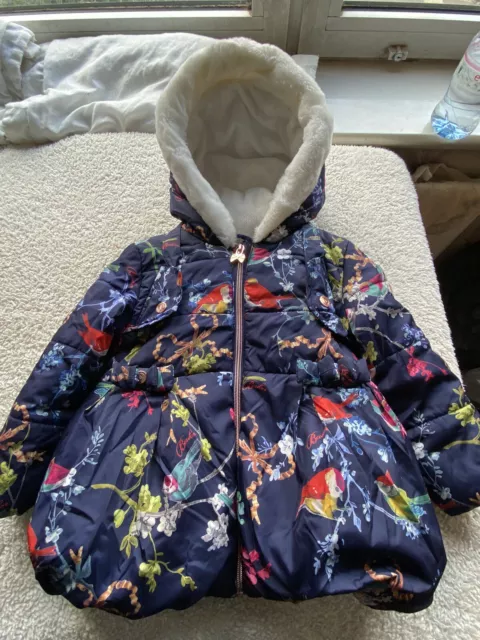 Debenhams girls ted baker coats hotsell